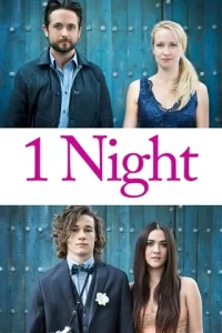 A movie poster for the 2016 film 1 Night.